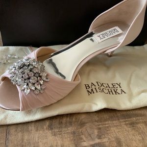 Bartley Mischka Pink Shoes